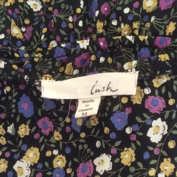 Lush Flower Print Spaghetti Strap Sundress - Picture 4 of 4